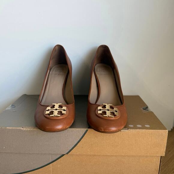 Tory Burch ‘Royal Tan’ Women Benton Heels - SZ 8 - Picture 6 of 15